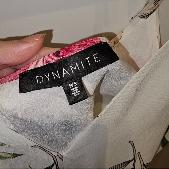 Dynamite Floral Maxi Dress S - Picture 6 of 11